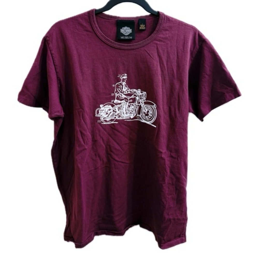 Harley Davidson Museum Police Tshirt in Maroon
